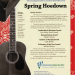The annual Advancing Opportunities Hoedown fundraiser will help the agency serve people with all disabilities in New Jersey