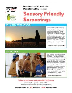 Montclair Film Festival New Jersey Sensory Friendly Screening Autistic Autism