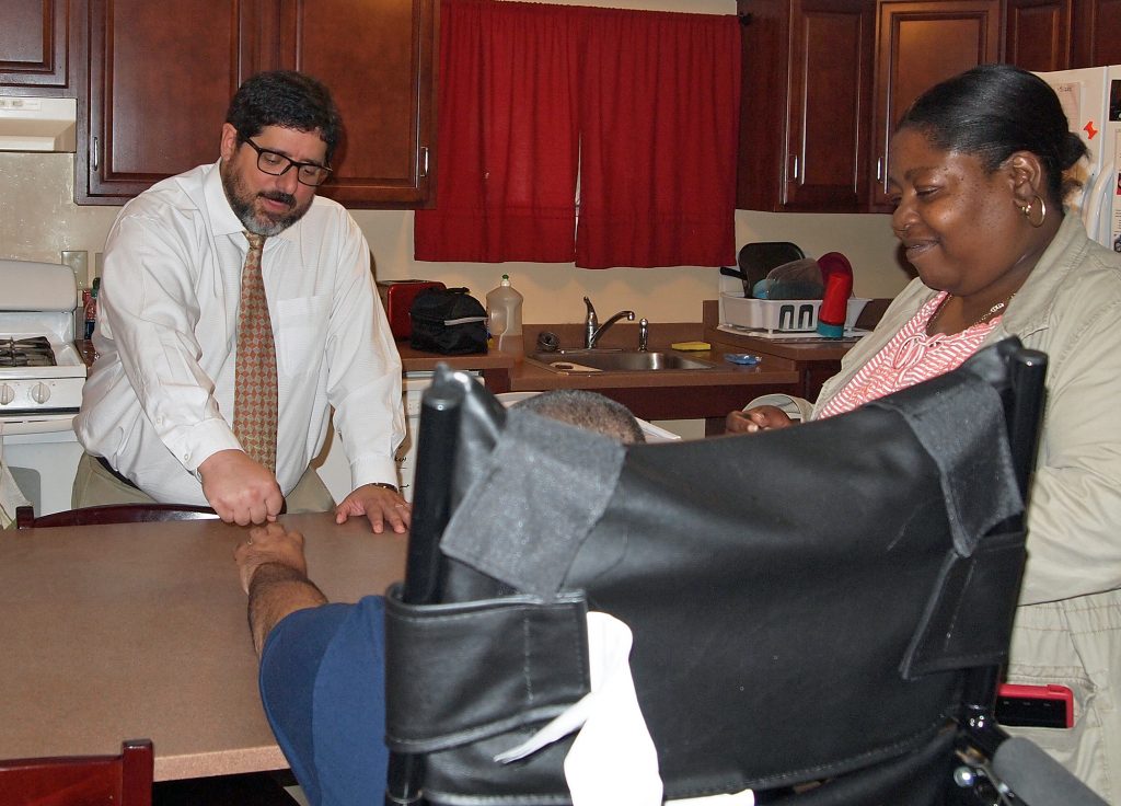 Paul Ronollo, Residential Services Director, ensures our New Jersey group home residents have the very best in care.