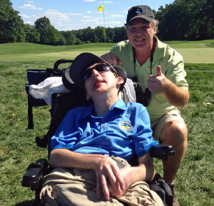 Dave Finn Shares His Passion For Golf With Aac Assistive Technology