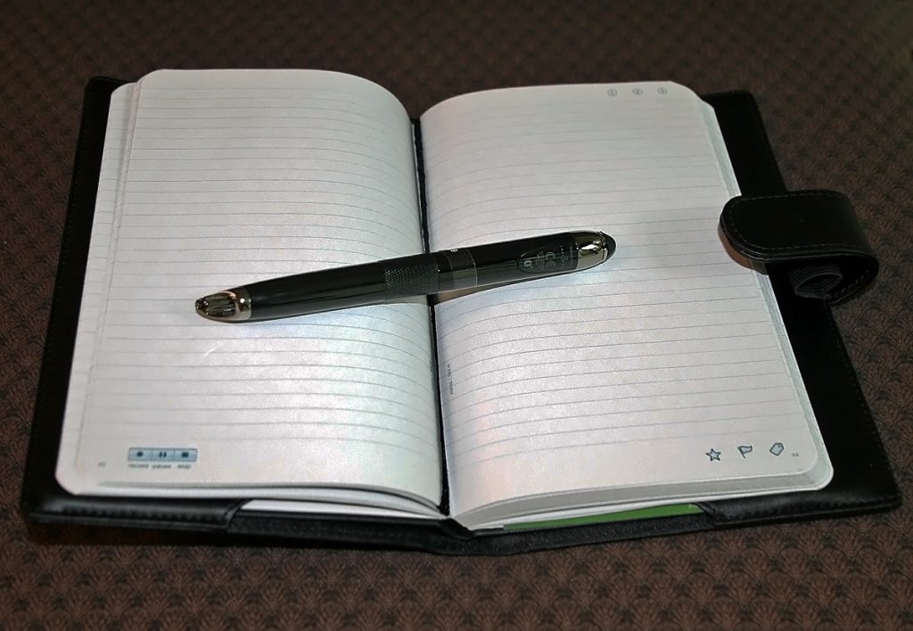 The LiveScribe Echo Smartpen enables students with learning disabilities to connect notes with audio text.