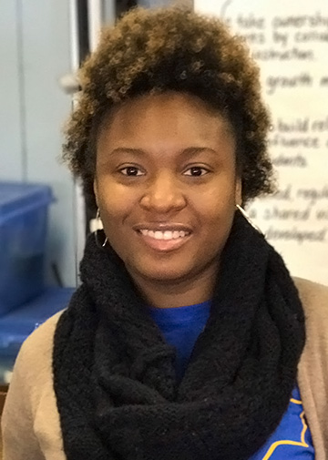 Tameka Powell works at our Newton residence in New Jersey. She was honored as Direct-Support Professional of the Month.
