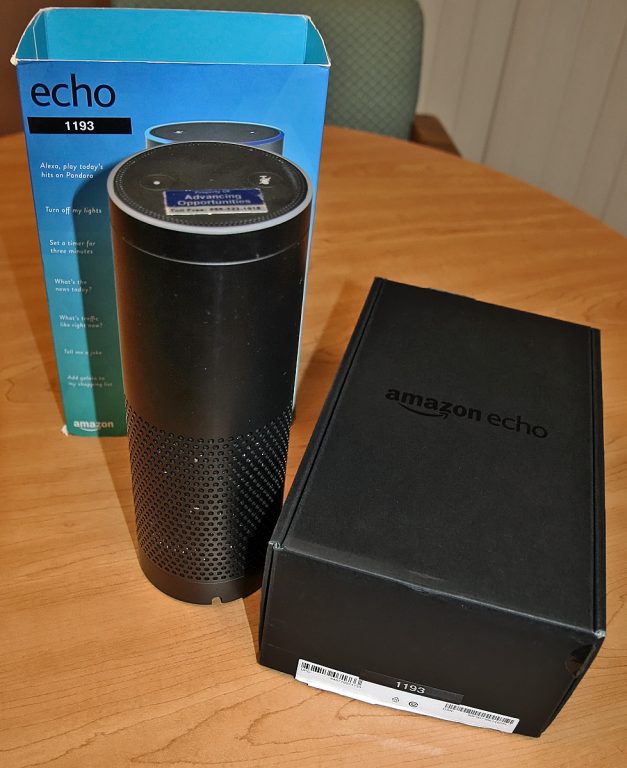 Say It Again The Amazon Echo as Assistive Technology