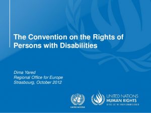 UN Convention on the Rights of Persons with Disabilities