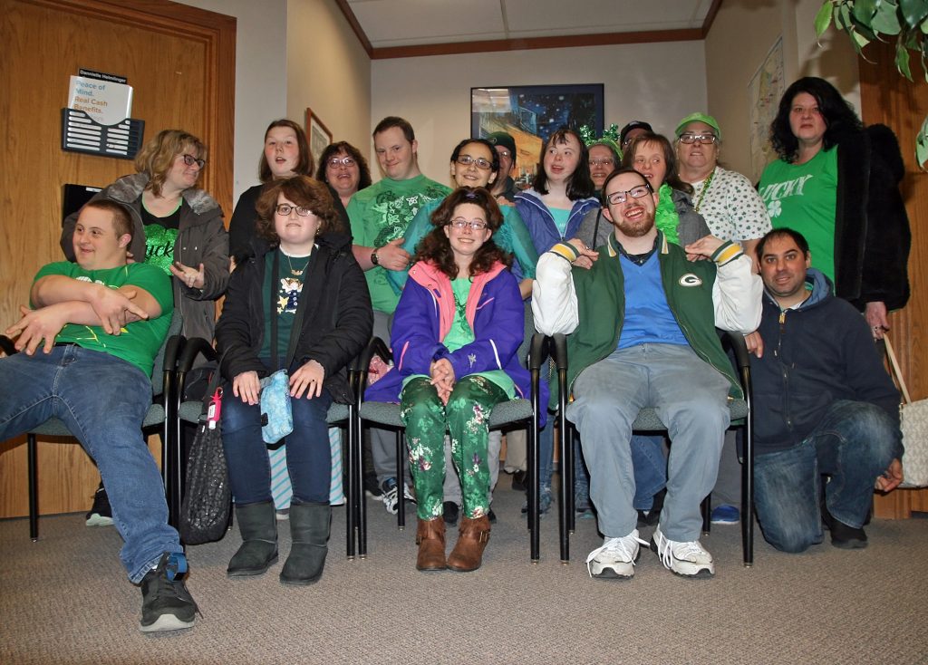 Saint Patrick's Day joy disabilities